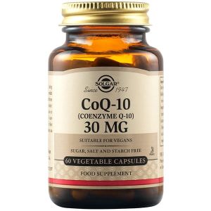 SOLGAR COENZYME Q-10 30MG VEGICAPS 60S