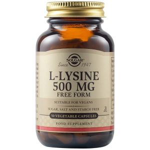 SOLGAR L-LYSINE 500MG VEGICAPS 50S
