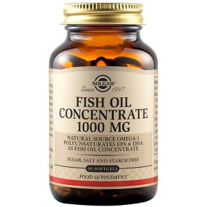 SOLGAR FISH OIL CONCENTR. 1000mg sof.60s