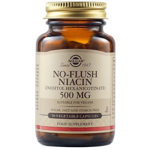 SOLGAR NO FLUSH NIACIN 500MG 50VCAP