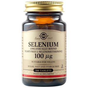 SOLGAR SELENIUM 100MG TABS 100S