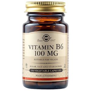 SOLGAR VITAMIN B-6 100MG VEG.CAPS 100S