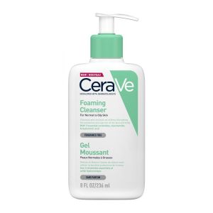 CeraVe Foaming Cleanser Αφρίζον Gel Καθαρισμού για Πρόσωπο και Σώμα με Υαλουρονικό Οξύ, Ceramides και Νιασιναμίδη 236ml