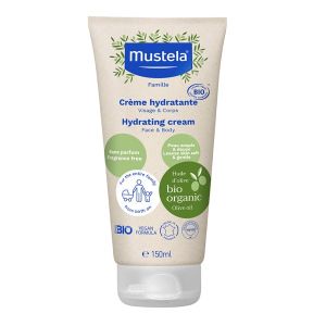 Mustela Bio Organic Hydrating Face & Body Cream Βιολογική Ενυδατική Κρέμα Προσώπου, Σώματος για Όλη την Οικογένεια 150ml