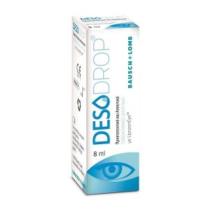 Bausch & Lomb Desodrop Eye Drops Προστατευτικό & Λιπαντικό Οφθαλμικό Διάλυμα, 8ml