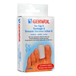 Gehwol Toe Cap G Medium Σκουφάκι Δακτύλων Ποδιού, 2τεμ