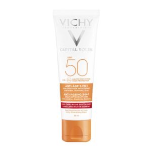 Vichy Capital Soleil Anti-Ageing SPF50+ Αντηλιακή Κρέμα Προσώπου SPF50 50ml