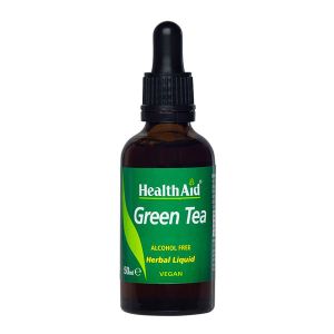 HEALTH AID GREEN TEA LIQUID ALCOHOL FREE 50ML