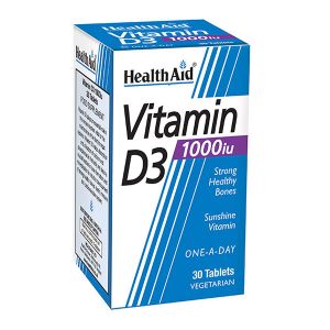 HEALTH AID VITAMIN D3 1000i.u. 30s