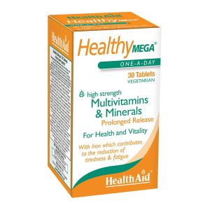 Health Aid Healthy Mega Πολυβιταμίνες & Μέταλλα 30 tabs