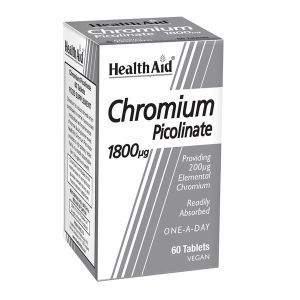 HEALTH AID CHROMIUM PICOLINATE 1800μg 60TB