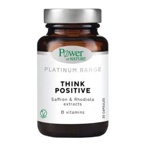 Power Health Platinum Range Think Positive Φυσιολογική Ψυχολογική Λειτουργία (30caps)