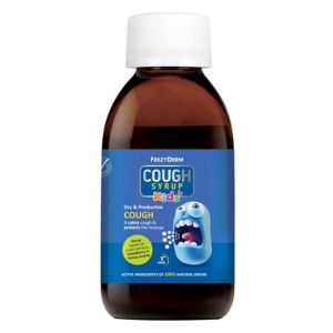 Frezyderm Cough Syrup Kids Σιρόπι για τον Ξηρό και Παραγωγικό Βήχα με Γεύση Φράουλα και Μέλι 182g