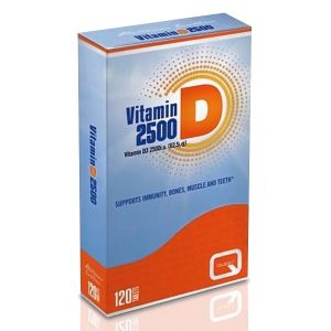 Quest Vitamin D3 2500IU Συμπλήρωμα Διατροφής Με Βιταμίνη D3, 120tabs