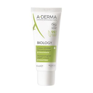 A-DERMA BIOLOGY Δερματολογική Ελαφριά Ενυδατική Κρέμα Προσώπου 40ml