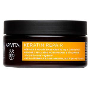 Apivita Keratin Repair Nourish & Repair Hair Mask Μάσκα Θρέψης & Επανόρθωσης 200ml
