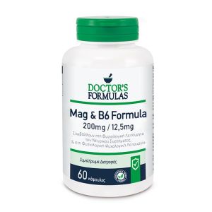 Doctor's Formulas Mag & B6 Formula 60Caps
