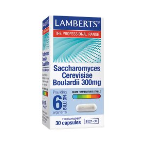 Lamberts Saccharomyces Cerevisiae Boulardii 300 mg 30 caps