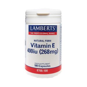 Lamberts Natural Form Vitamin E 400iu 180 caps