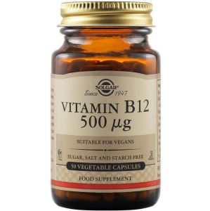 SOLGAR VIT B-12 500MG VEG.CAPS 50S