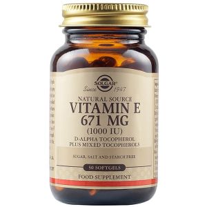 Solgar Vitamin E 671mg 1000 IU 50 softgels