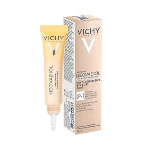 Vichy Neovadiol Meno Eye Cream Κρέμα Πολλαπλής Προστασίας Για Μάτια & Χείλη Κατά Την Εμμηνόπαυση 15ml